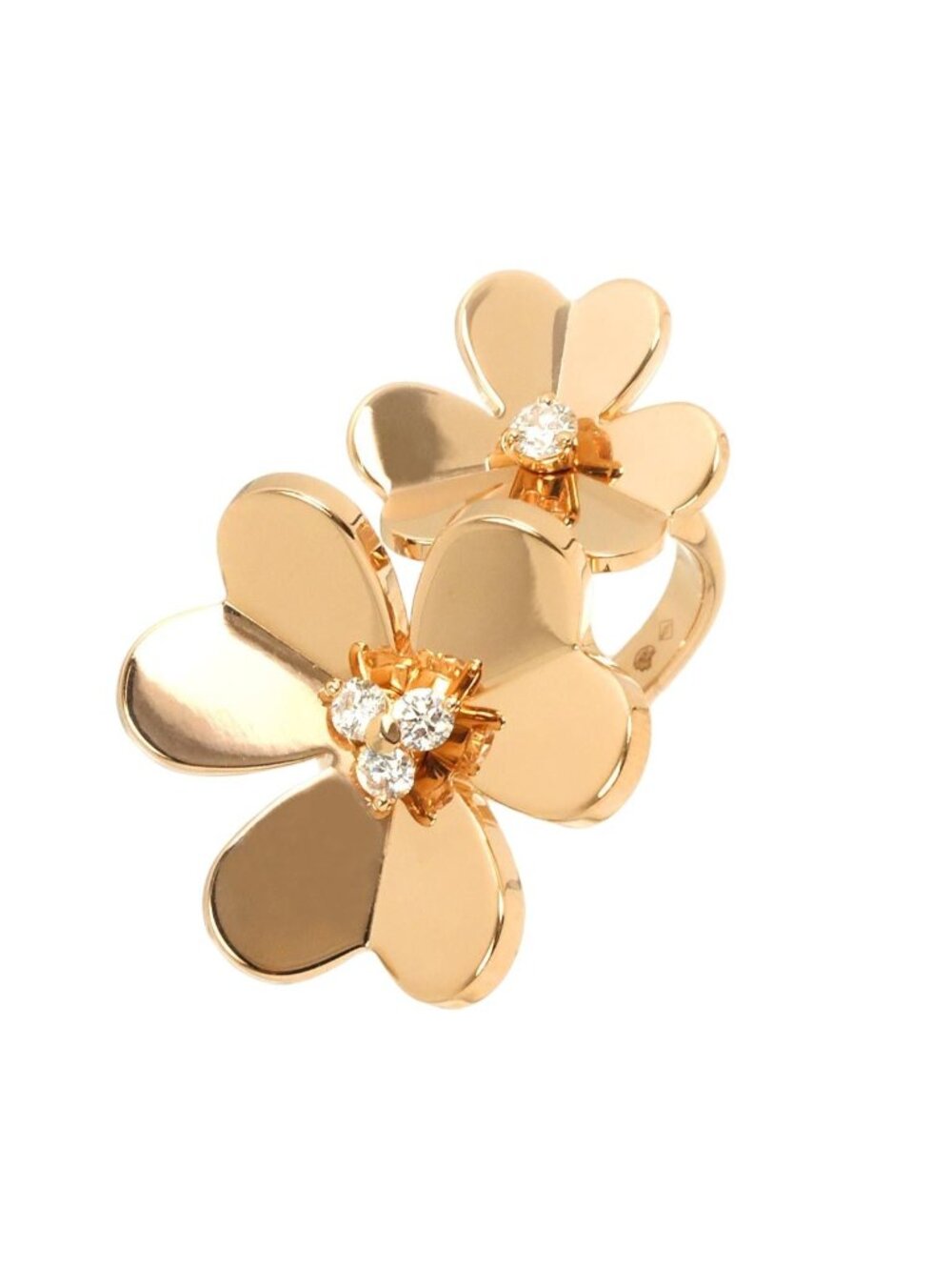 Van Cleef & Arpels Apels Vac Frivole 51 Ring Diamond 18k PG